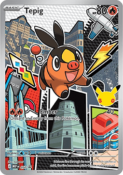 Tepig MEP-050 Promo Excellent Englisch