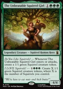 The Unbeatable Squirrel Girl MSH-193 Rare Near Mint Englisch