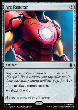 Arc Reactor MSH-243 Rare Near Mint Englisch Foil