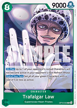 Trafalgar Law (OP16-030) OP16 Rare Near Mint Englisch