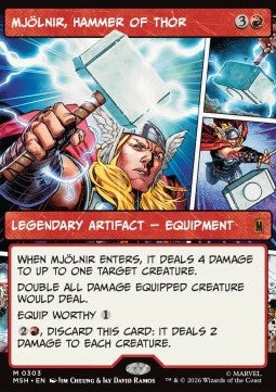 Mjölnir, Hammer of Thor (V.1) XMSH-303 Mythic Near Mint Englisch