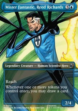 Mister Fantastic, Reed Richards (V.1) XMSH-320 Uncommon Near Mint Englisch Foil