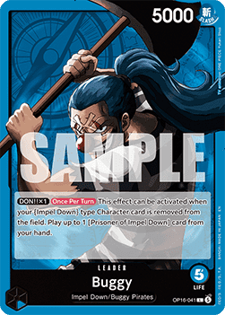 Buggy (OP16-041) (V.1) OP16 Leader Near Mint Englisch