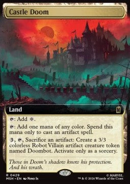 Castle Doom XMSH-429 Rare Excellent Englisch Foil