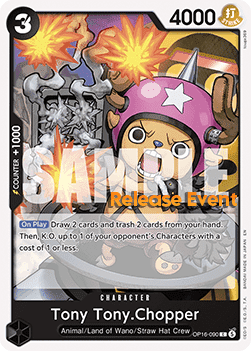 Tony Tony.Chopper (OP16-090) OP16P Common Excellent Englisch