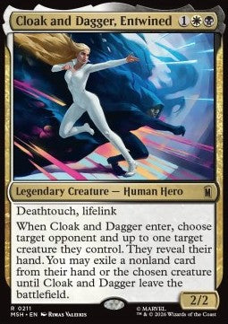Cloak and Dagger, Entwined MSH-211 Rare Near Mint Englisch Foil