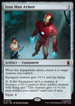 Iron Man Armor MSH-248 Mythic Excellent Englisch Foil