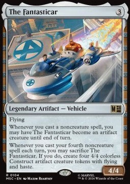Das Fantasticar MSC-104 Rare Near Mint Deutsch