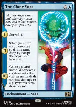 The Clone Saga XMSC-782 Rare Near Mint Englisch Foil