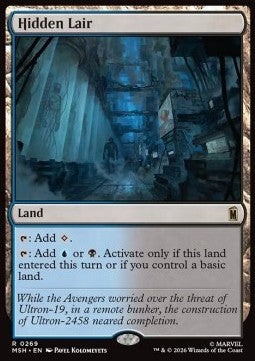 Hidden Lair MSH-269 Rare Near Mint Englisch