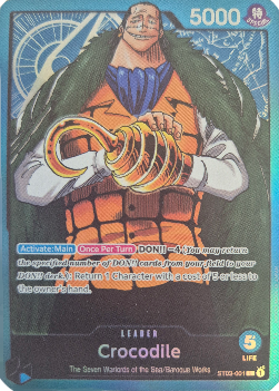 Crocodile (ST03-001) (V.3) ST-03 Leader Near Mint Englisch