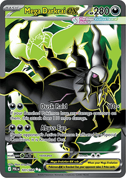 Mega Darkrai ex PBL-101 Ultra Rare Near Mint Deutsch