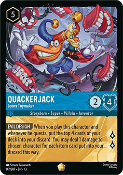 Quackerjack - Verrückter Spielzeugmacher 13ATV-147 Legendary Good Deutsch Foil