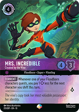 Mrs. Incredible - Von der Ranke erschaffen 13ATV-213 Epic Excellent Deutsch Foil