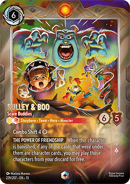 Sulley & Buh - Erschrecker-Freunde 13ATV-229 Enchanted Excellent Deutsch Foil