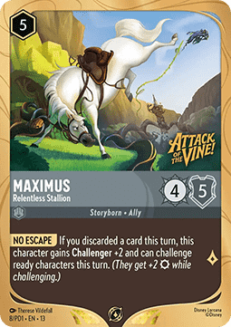 Maximus - Unerbittlicher Hengst PR4-8 PD1 Promo Near Mint Deutsch Foil