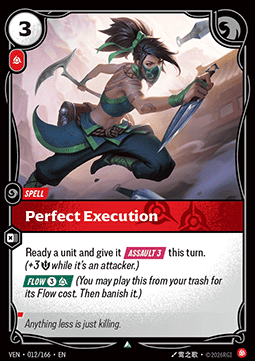 Perfect Execution VEN-012 Uncommon NM Englisch Foil