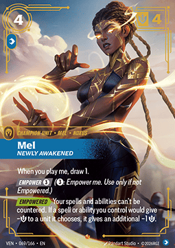 Mel, Newly Awakened (V.1) VEN-069 Epic Near Mint Englisch Foil