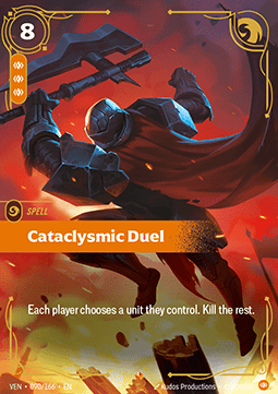 Cataclysmic Duel VEN-090 Epic NM Englisch Foil