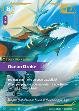 Ocean Drake VEN-115 Epic Near Mint Englisch Foil