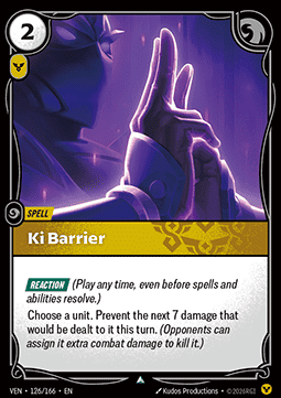 Ki Barrier VEN-126 Uncommon NM Englisch Foil
