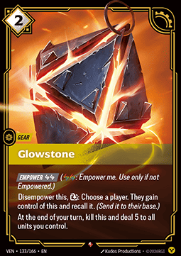 Glowstone VEN-133 Rare Near Mint Englisch Foil