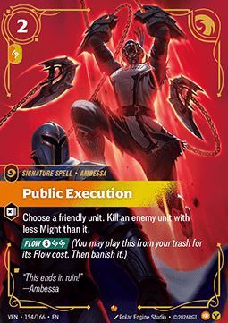 Public Execution VEN-154 Epic Near Mint Englisch Foil