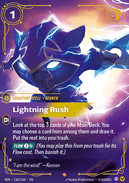 Lightning Rush VEN-156 Epic Near Mint Englisch Foil