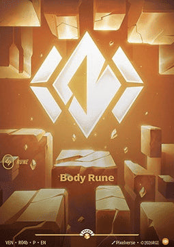 Body Rune VENX-R04b Showcase Near Mint Englisch Foil