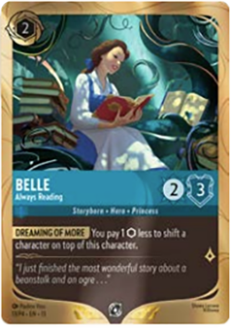 Belle - Liest immer PR4-13 Promo Near Mint Deutsch Foil
