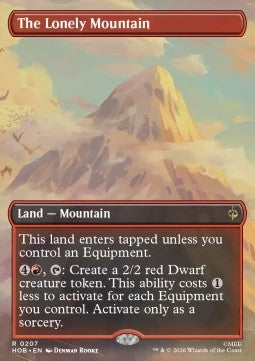 The Lonely Mountain (V.1) XHOB-207 Rare Near Mint Englisch