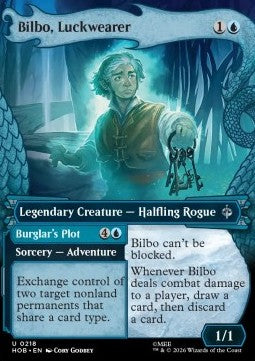 Bilbo, Glücksträger XHOB-218 Uncommon Near Mint Deutsch Foil