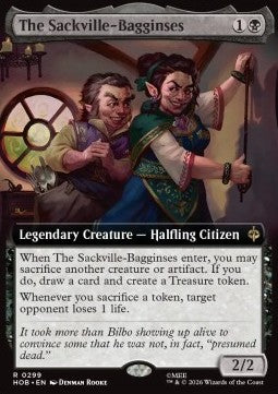 The Sackville-Bagginses XHOB-299 Rare Excellent Englisch Foil