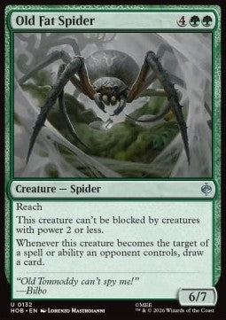 Old Fat Spider HOB-132 Uncommon Near Mint Englisch Foil