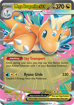 Mega Dragoran ex MEP-091 Promo Excellent Deutsch