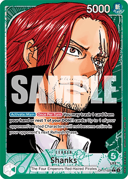 Shanks (OP17-020) (V.2) OP17 Alternate Art Near Mint Englisch