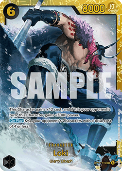 Loki (OP17-119) (V.1) OP17 Secret Rare Near Mint Englisch