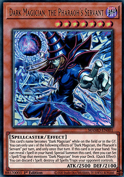 Dark Magician, the Pharaoh's Servant (V.1) MAMO-EN001 Ultra Rare Near Mint Englisch 1. Auflage