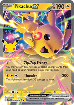 Pikachu ex 30C-054 Double Rare Near Mint Deutsch