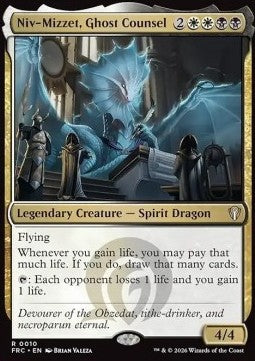 Niv-Mizzet, Ghost Counsel FRC-10 Rare Near Mint Englisch