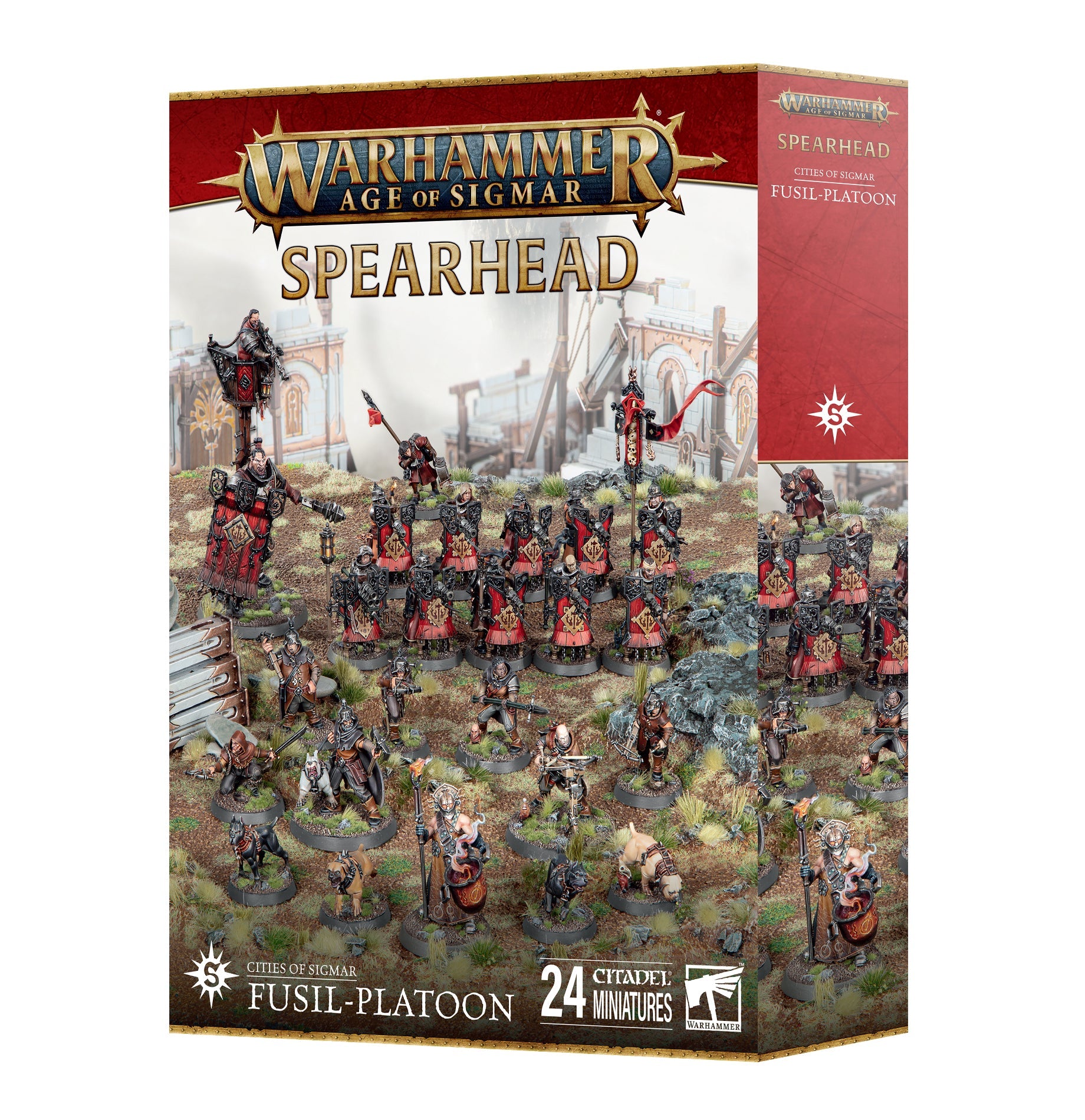 Warhammer Age of Sigmar Cities of Sigmar Spearhead Fusil Platoon
