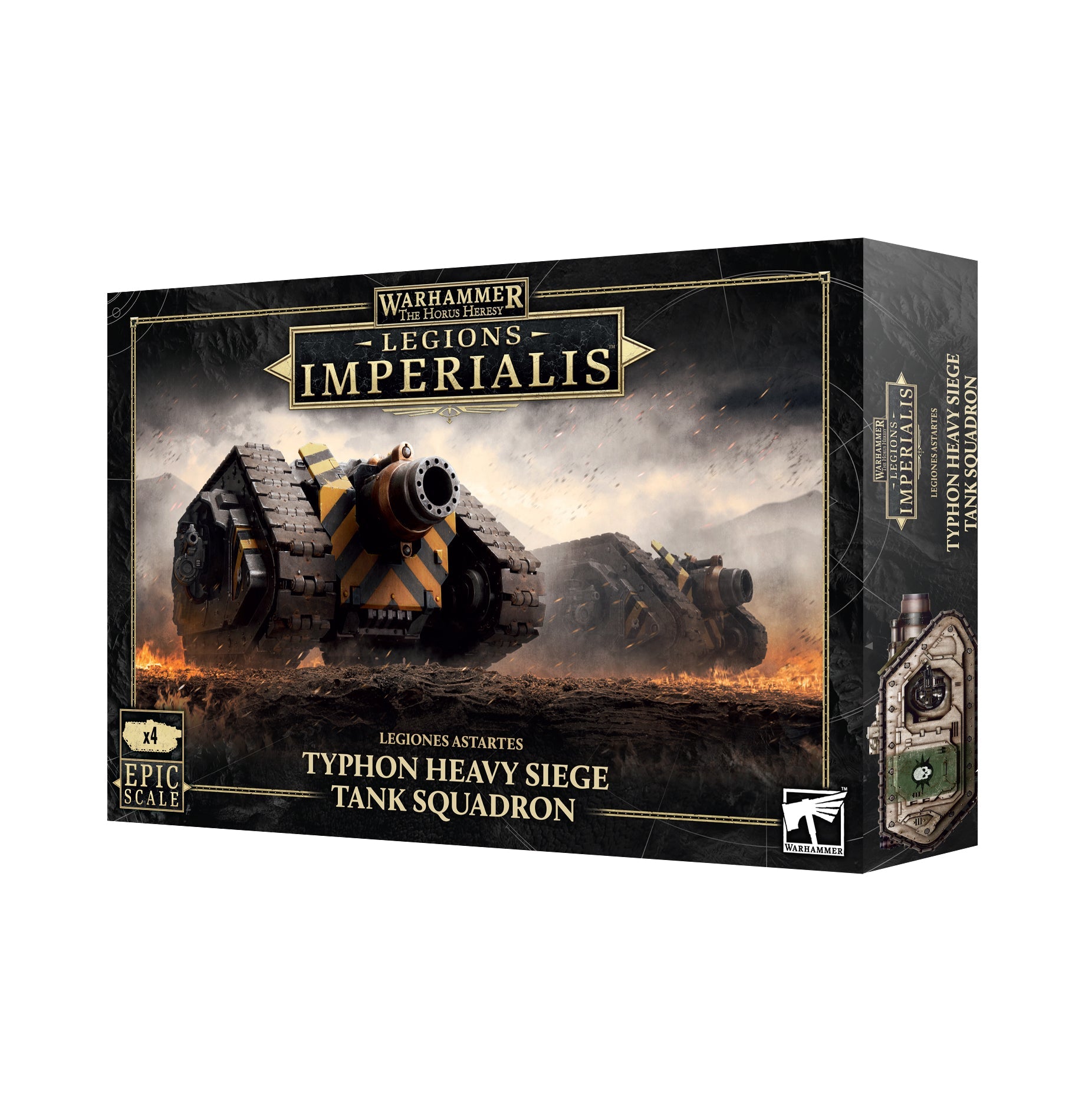 Warhammer Legions Imperialis Typhon Heavy Siege Tank Squadron