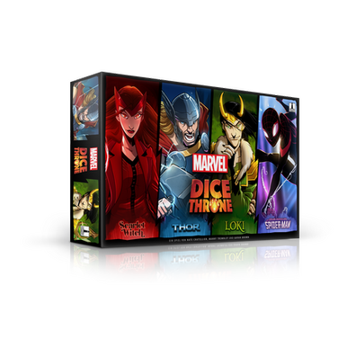 Marvel Dice Throne: Box 1 (Scarlet Witch, Thor, Loki, Spider-Man)