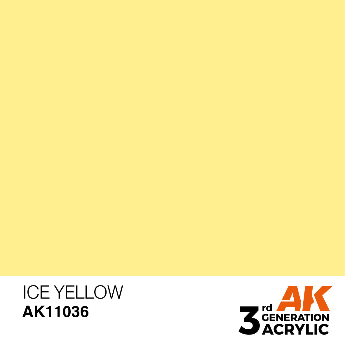 AK Interactive 3GEN Ice Yellow 17ml