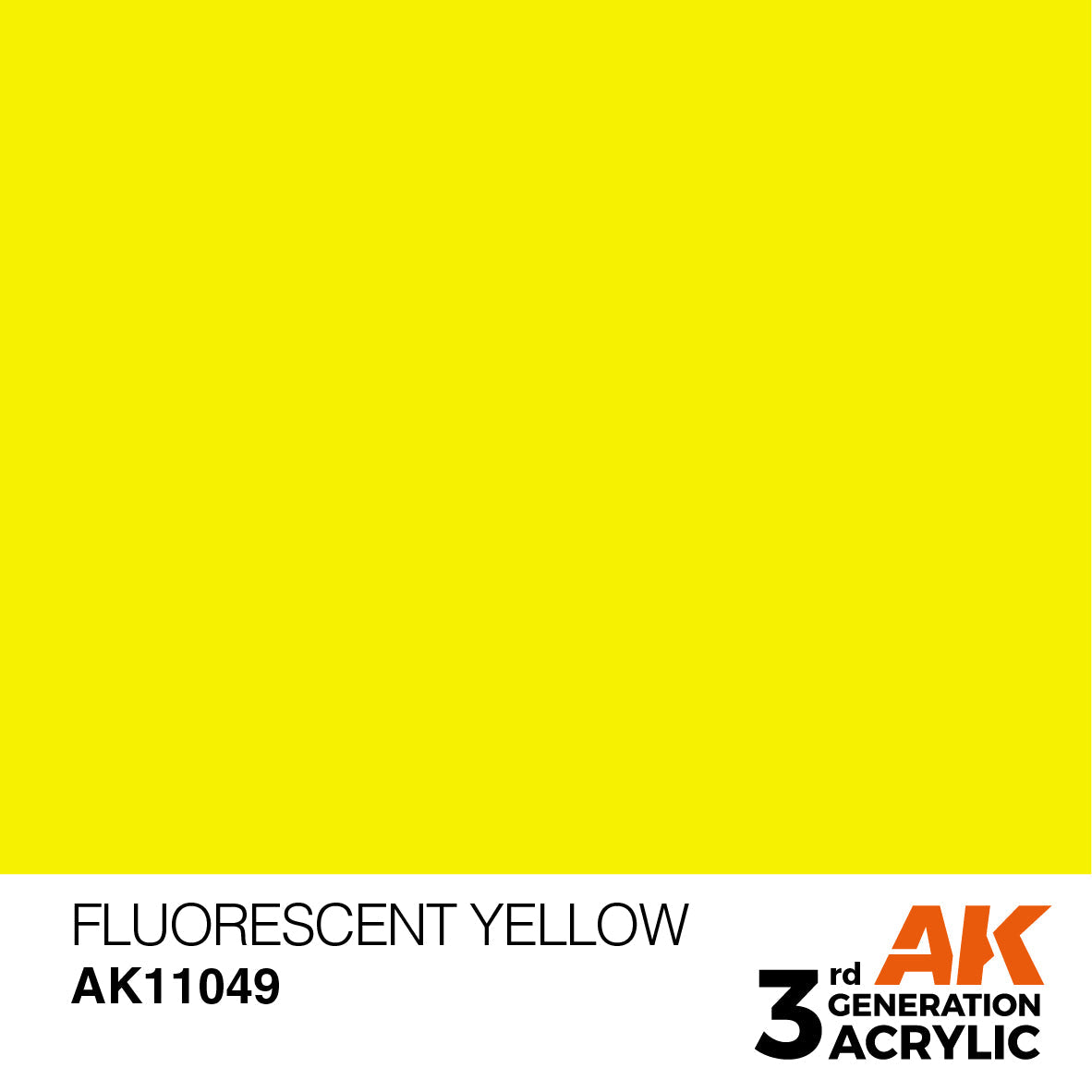 AK Interactive 3GEN Fluorescent Yellow 17ml