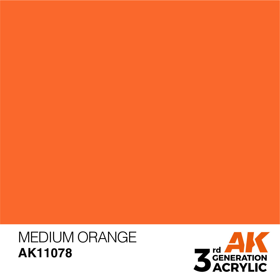 AK Interactive 3GEN Medium Orange 17ml