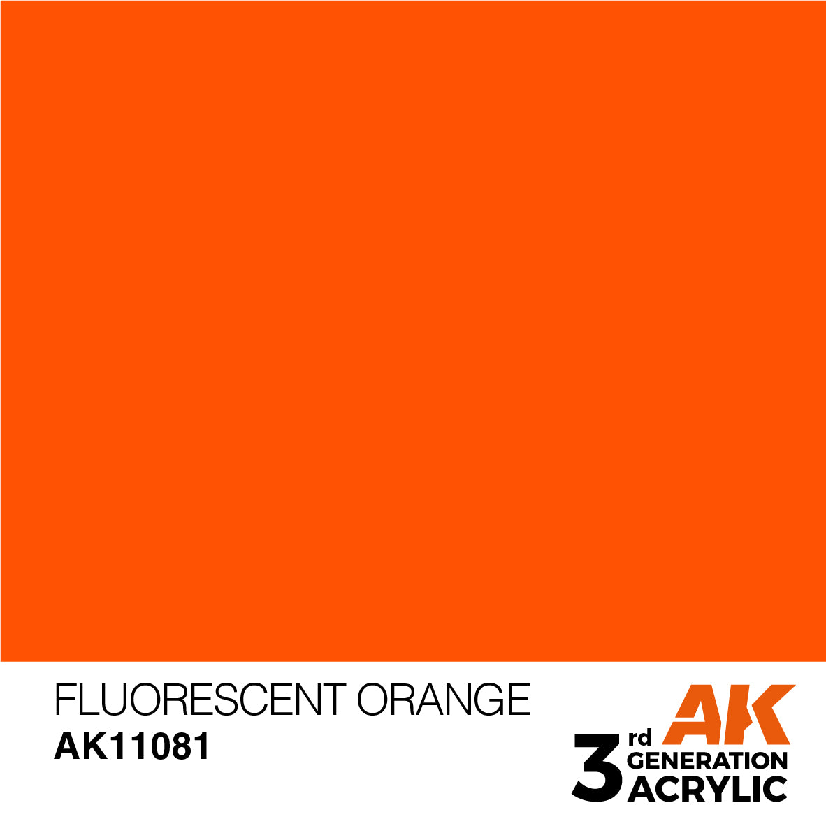 AK Interactive 3GEN Fluorescent Orange 17ml