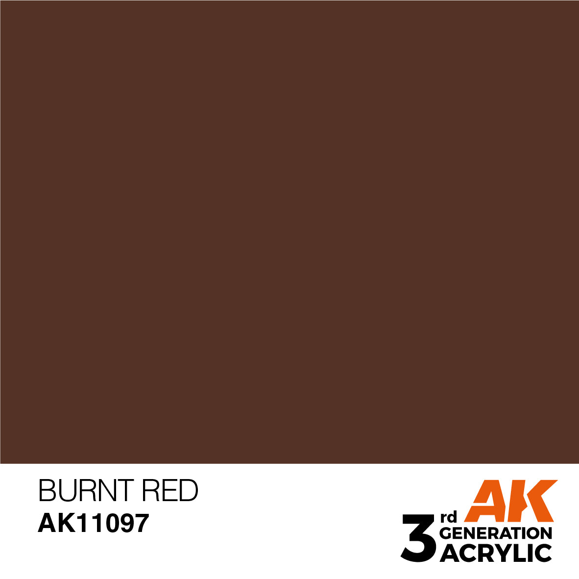 AK Interactive 3GEN Burnt Red 17ml