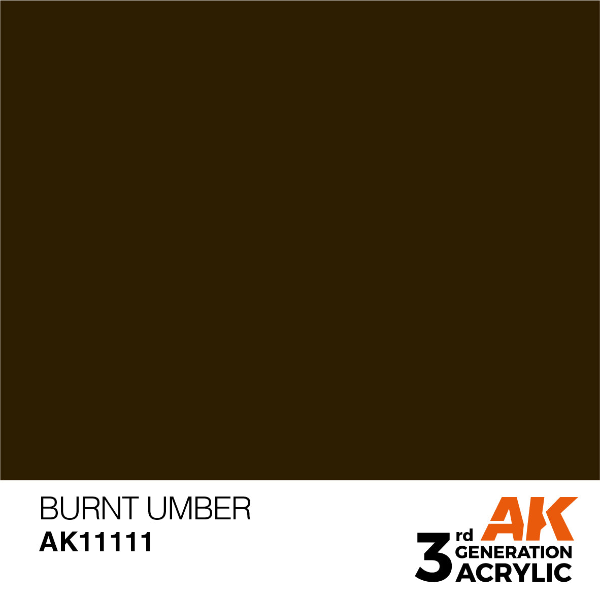 AK Interactive 3GEN Burnt Umber 17ml