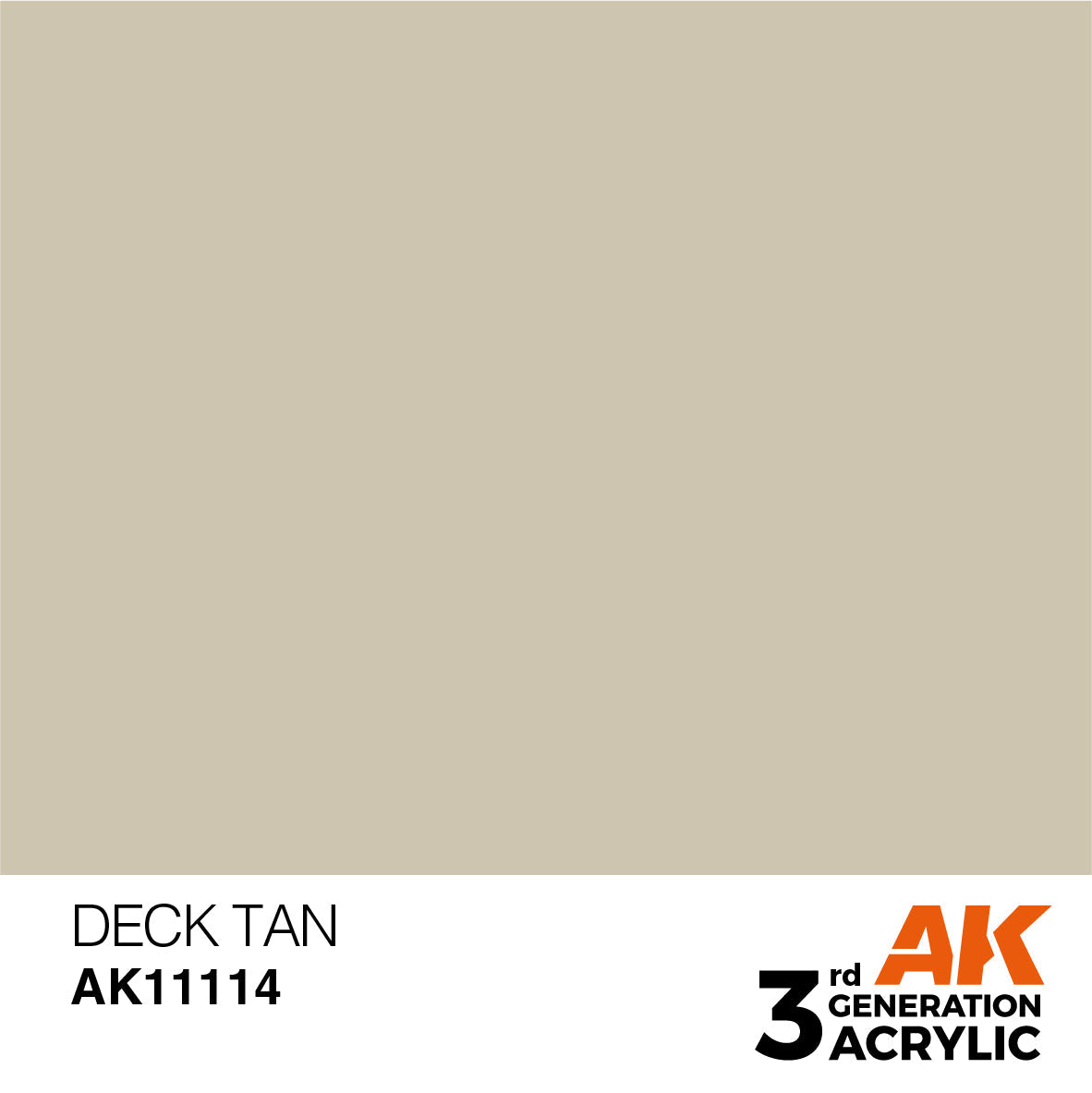 AK Interactive 3GEN Deck Tan 17ml